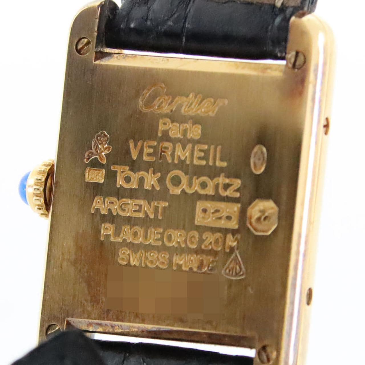 カルティエ マストタンクSM GP W1006354 GP クォーツ