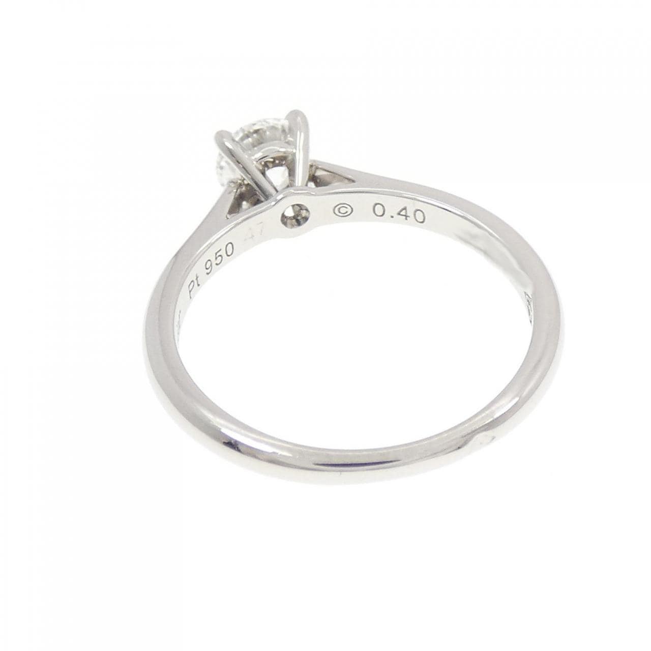 カルティエ 1895 ソリテール リング 0.40CT