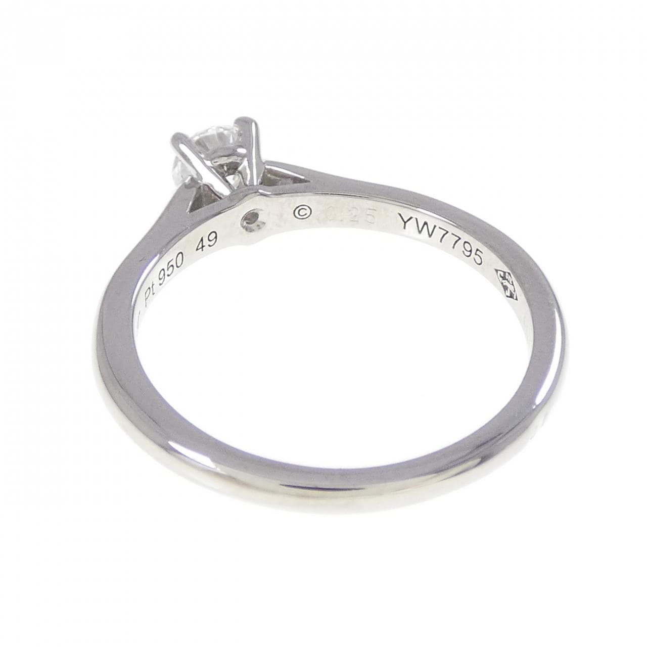 カルティエ 1895 ソリテール リング 0.25CT