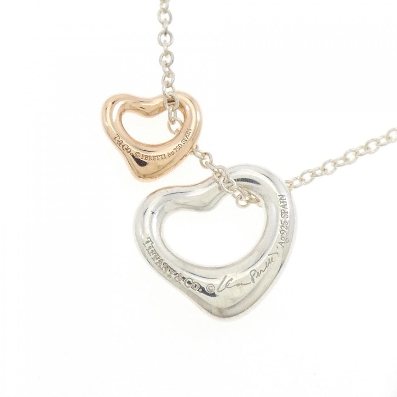 TIFFANY Open Heart Extra Mini Necklace