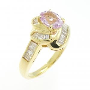 K18YG サファイヤ リング 1.083CT