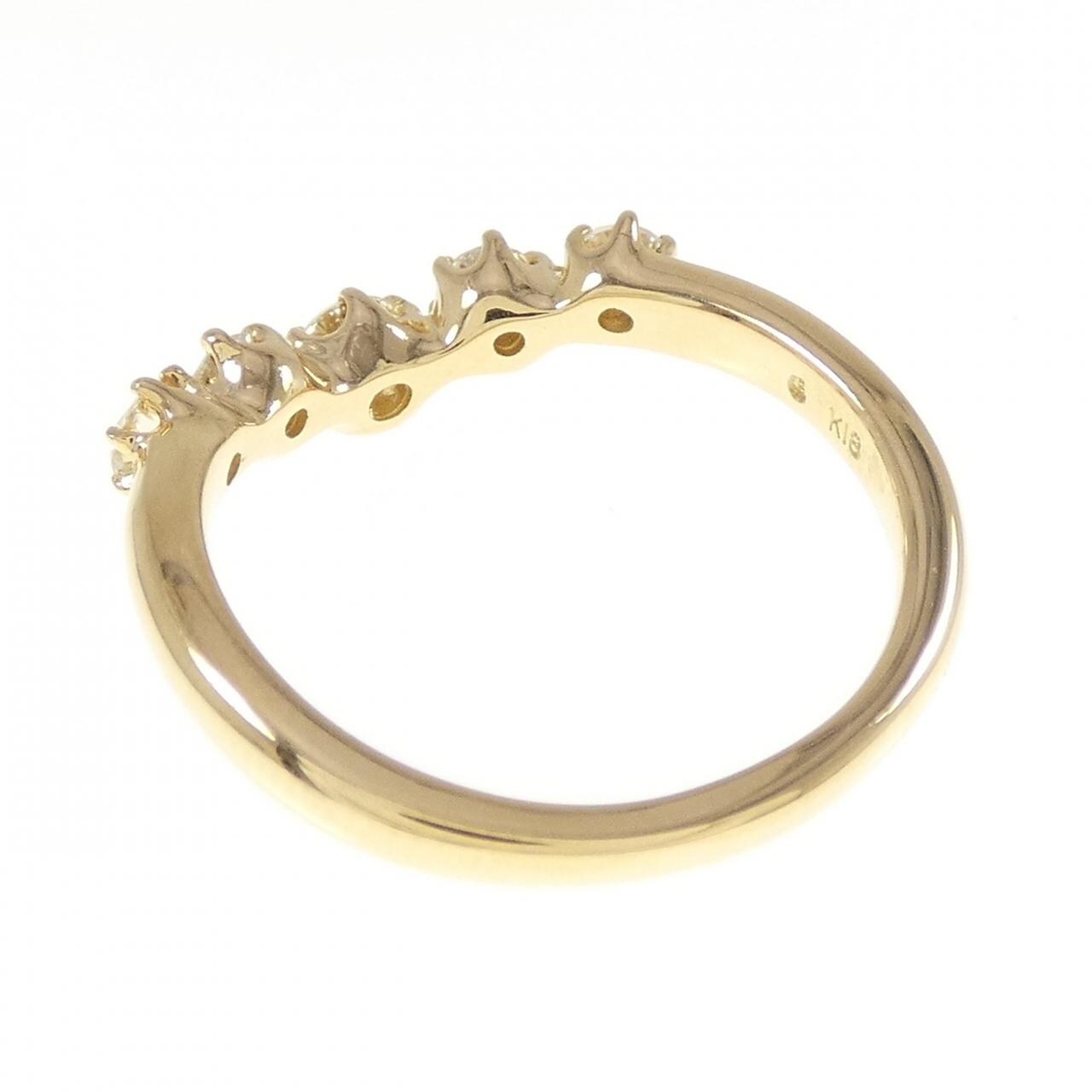 K18YG ダイヤモンド リング 0.50CT