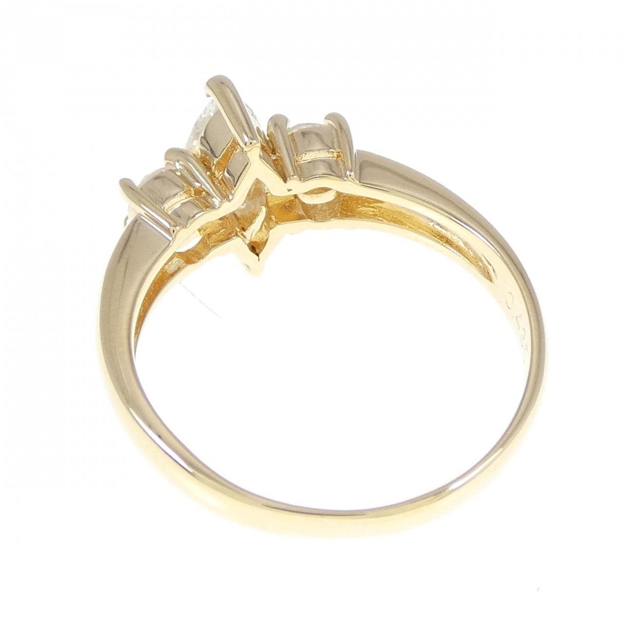 K18YG ダイヤモンド リング 0.435CT
