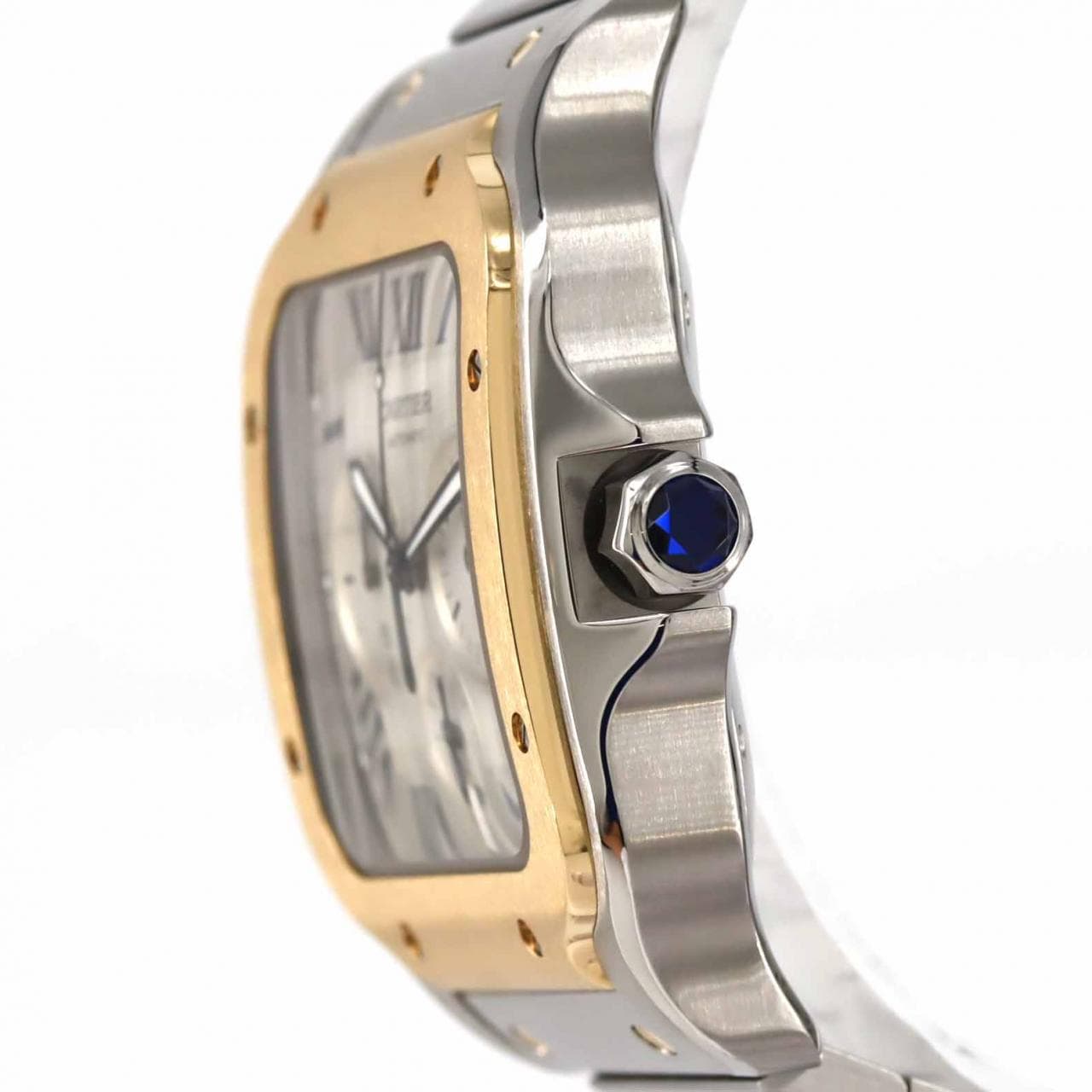 カルティエ サントスドゥカルティエクロノグラフXL コンビ W2SA0008 SSxYG 自動巻