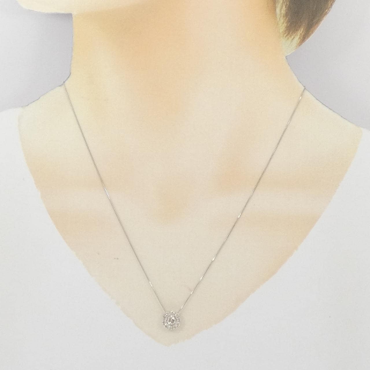 PT/PT850 ダイヤモンド ネックレス 0.70CT