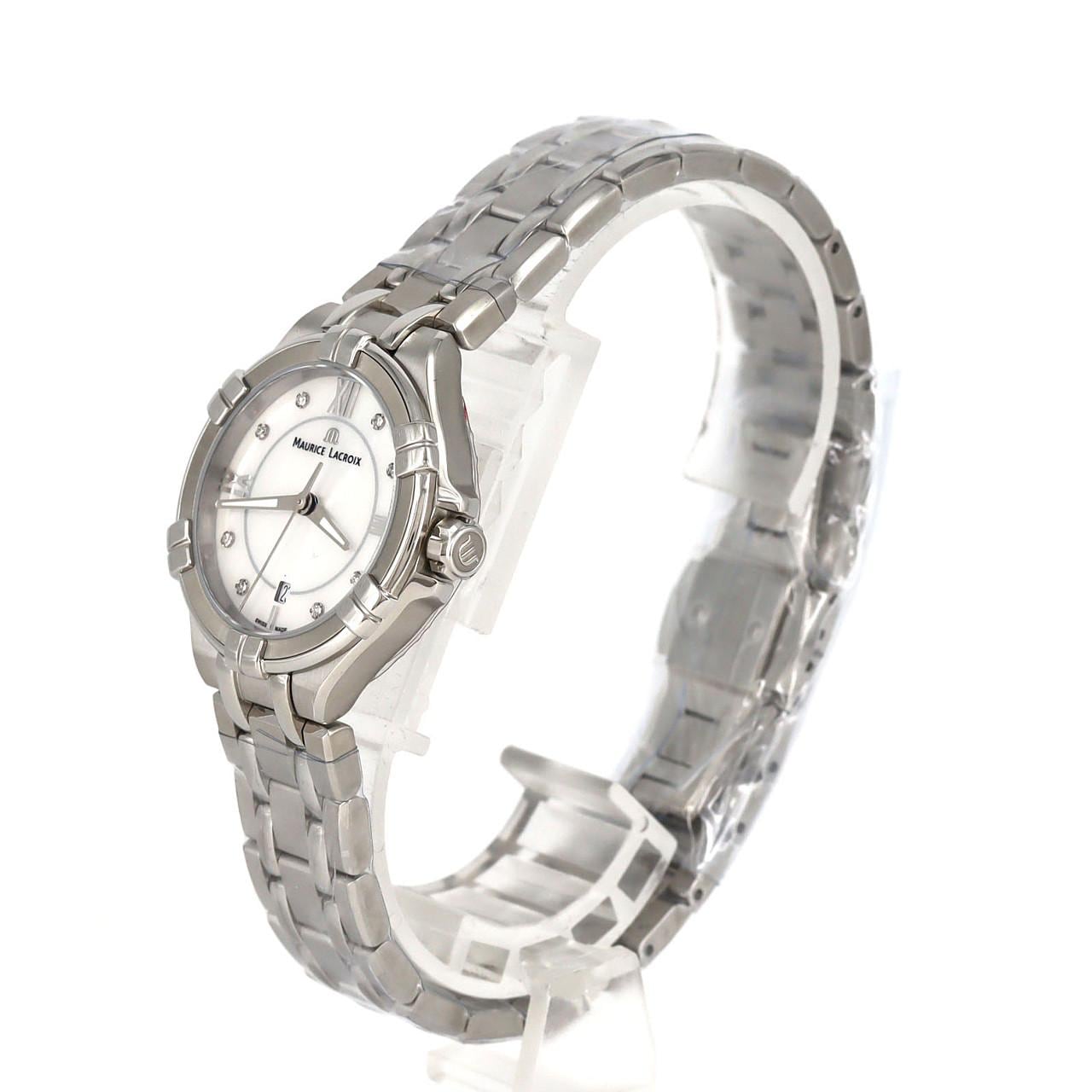 【新品】モーリス･ラクロア アイコンデイト･8P AI1004-SS002-170-1 SS クォーツ