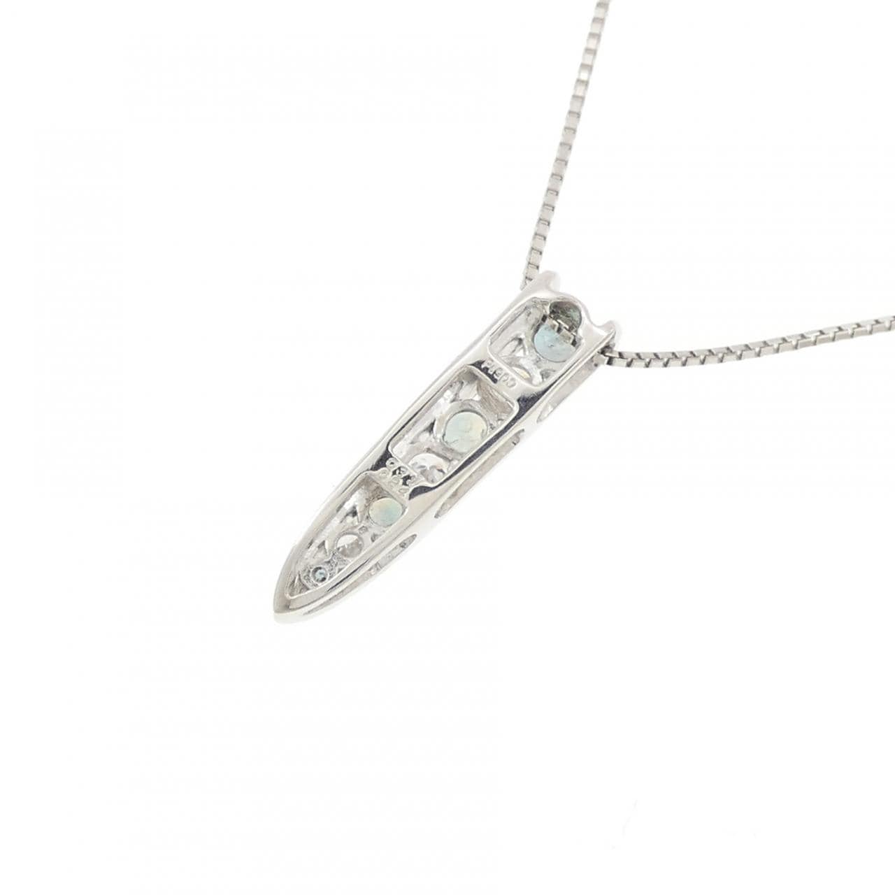 PT900/PT850 アレキサンドライト ネックレス 0.37CT