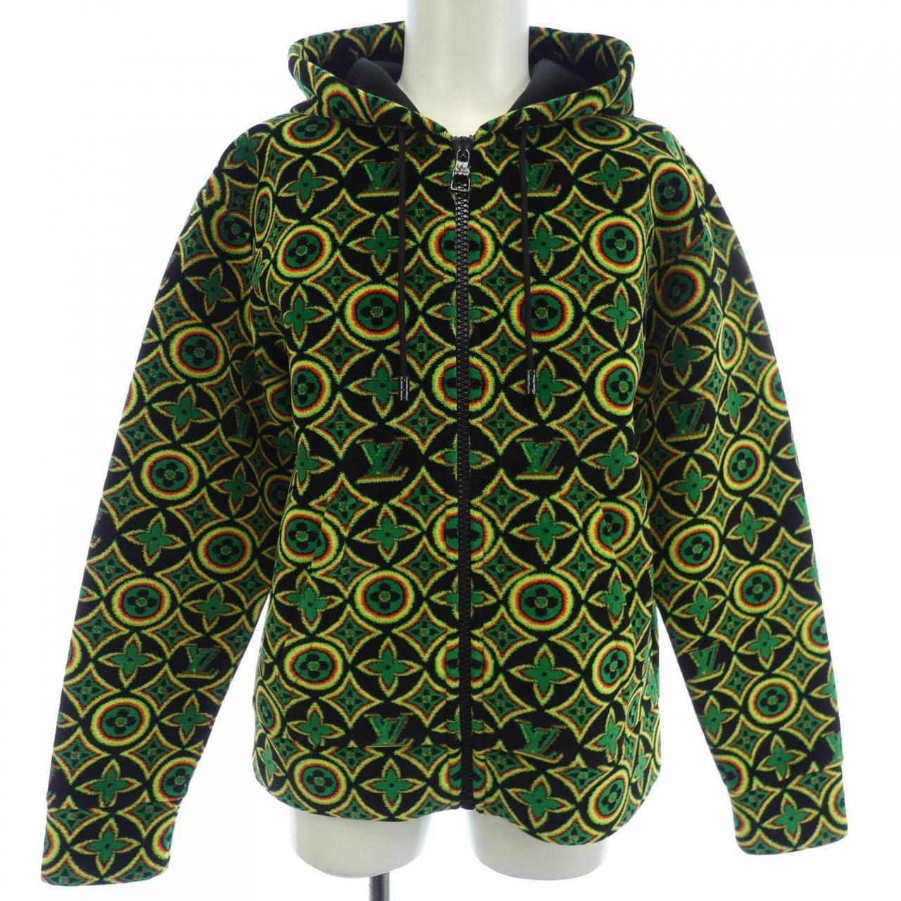 ルイヴィトン LOUIS VUITTON モノグラムフラワージップスルー HKY88WZRY パーカー