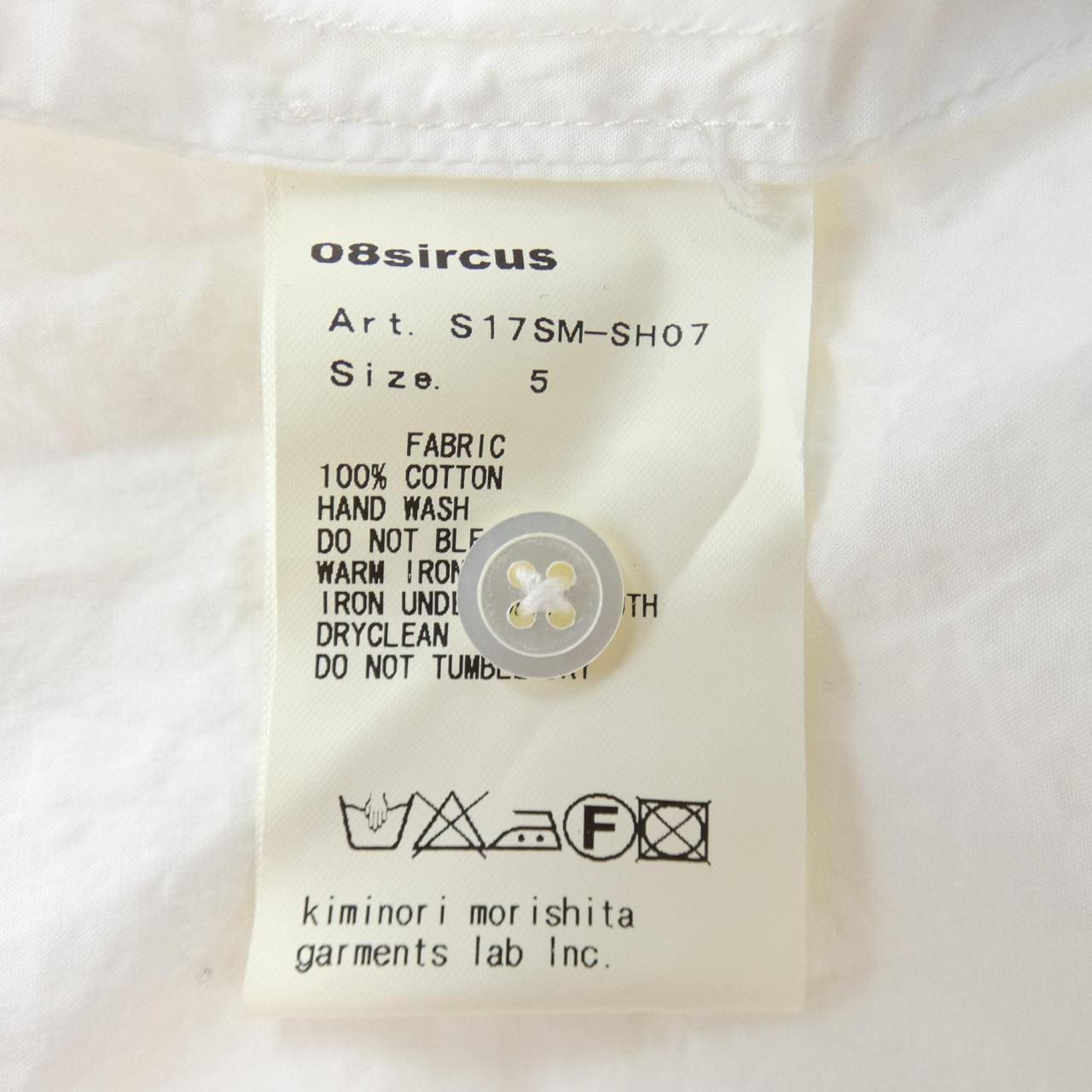 ゼロエイトサーカス 08SIRCUS シャツ