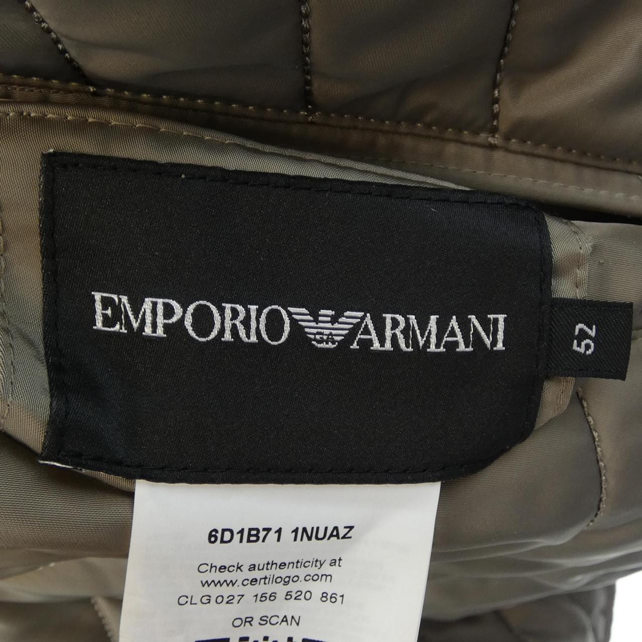 エンポリオアルマーニ EMPORIO ARMANI 6D1B71 1NUAZ ブルゾン