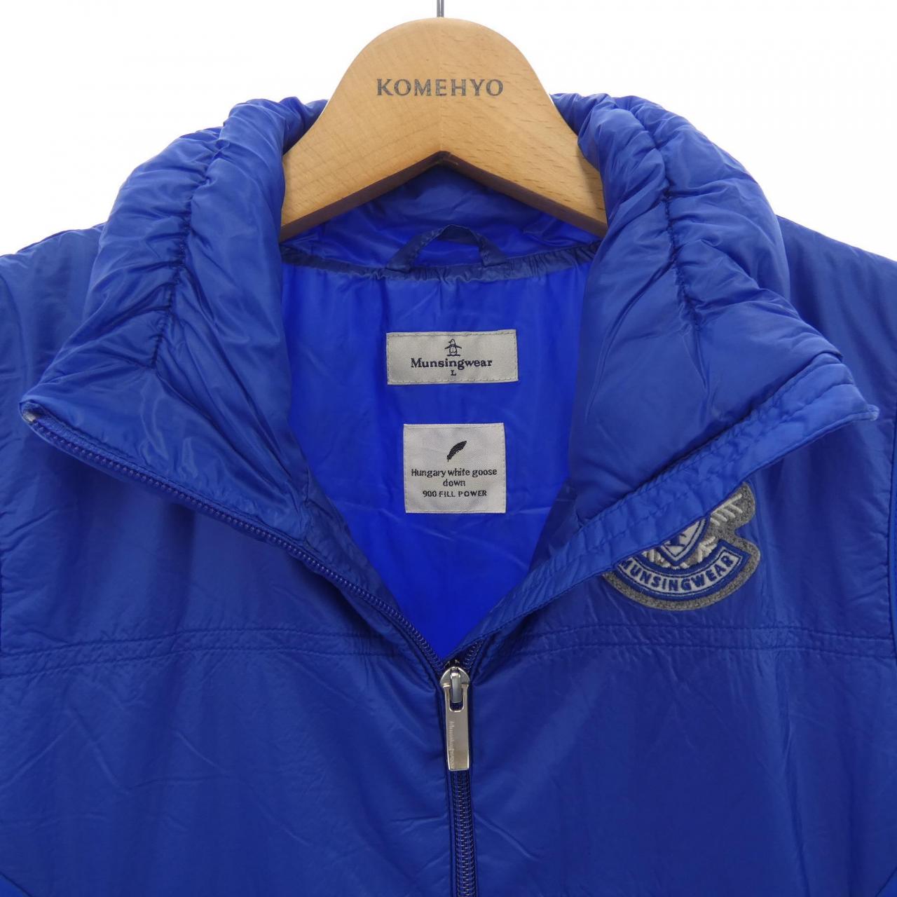 マンシングウェア MUNSING WEAR ダウンベスト
