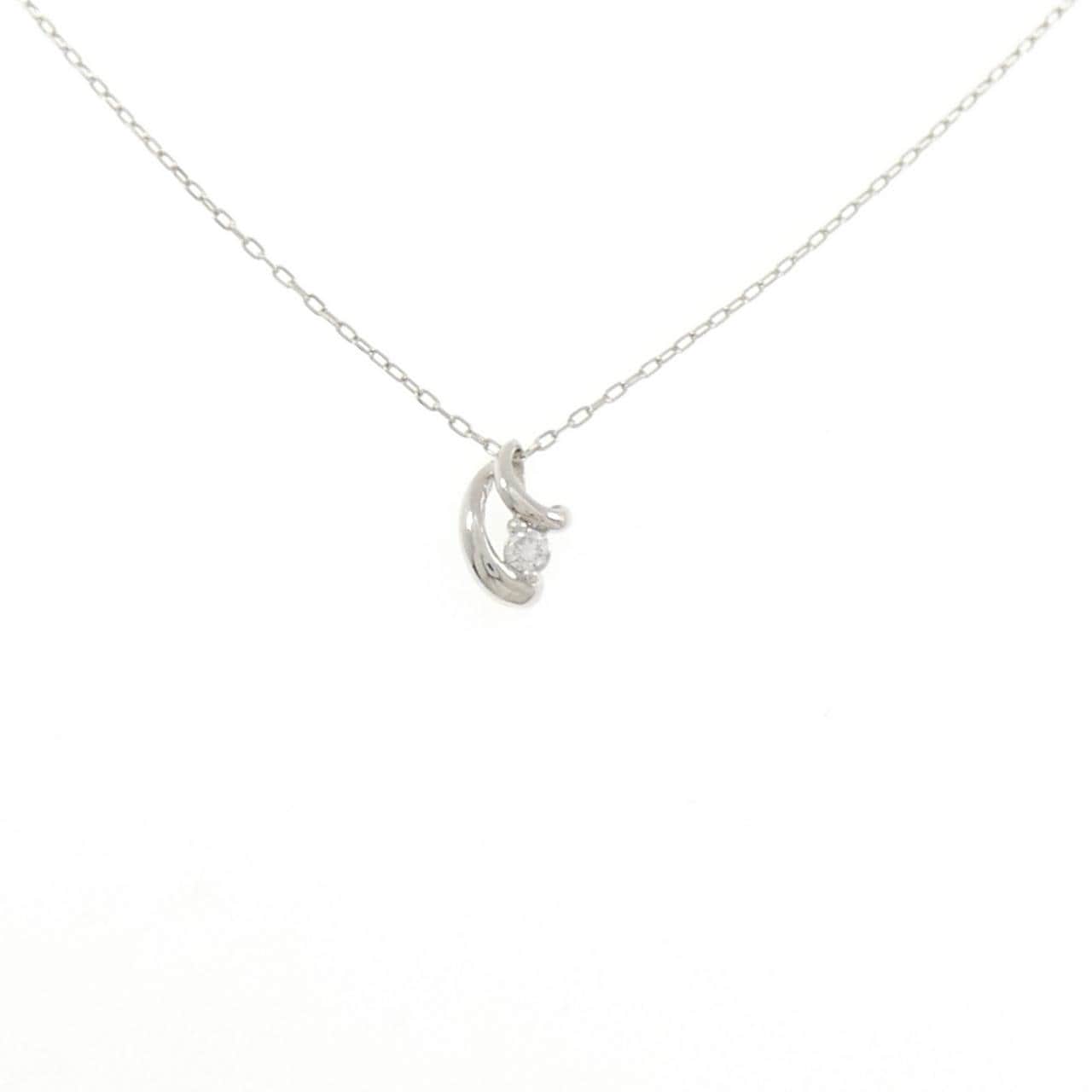 PT900/PT850 ダイヤモンド ネックレス 0.07CT