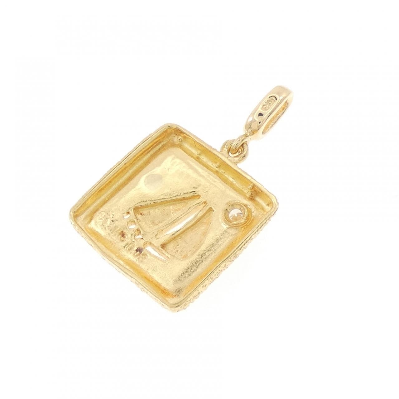 K18YG ダイヤモンド ペンダント 0.03CT