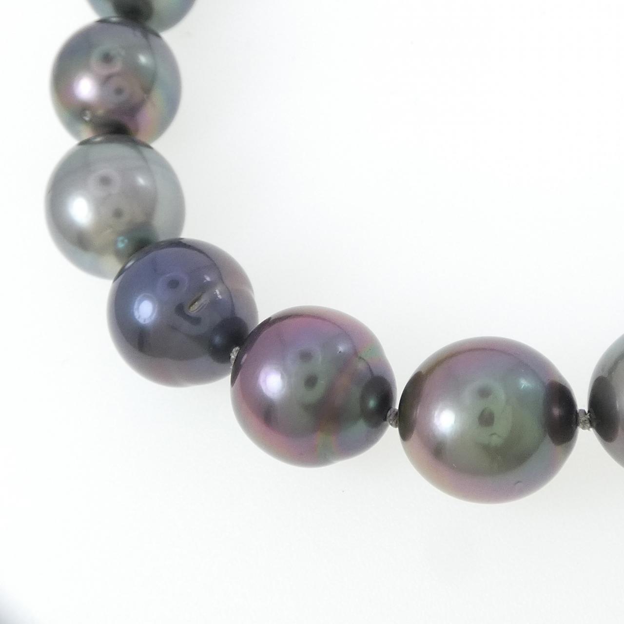 タサキ 黒蝶パール ネックレス 9-12mm