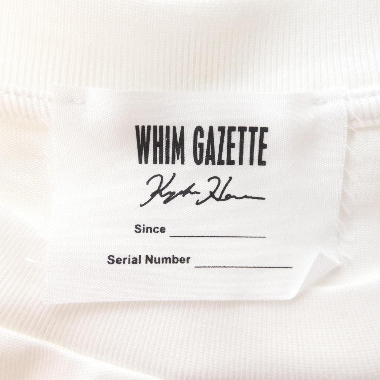 ウィムガゼット WHIM GAZETTE Tシャツ