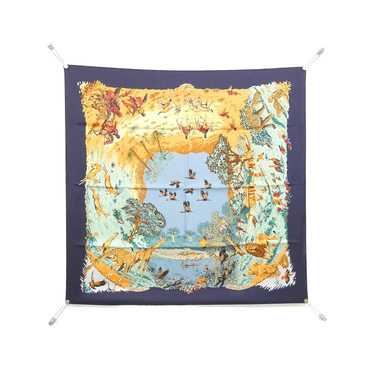 エルメス AFRICA カレ スカーフ