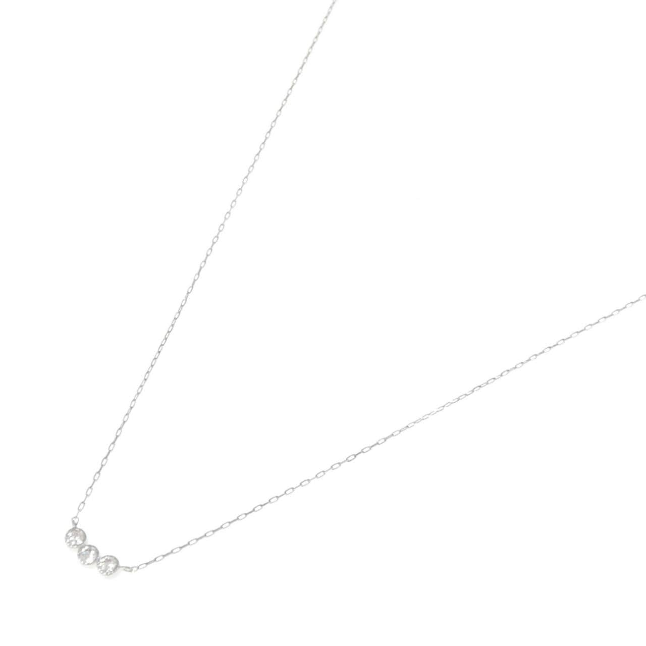 [BRAND NEW] PT Diamond Necklace 0.10CT