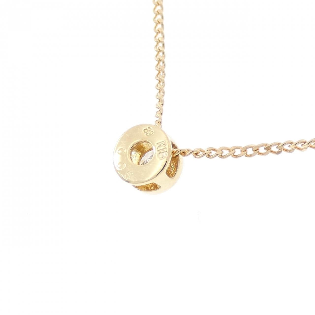 K18YG ダイヤモンド ネックレス 0.05CT