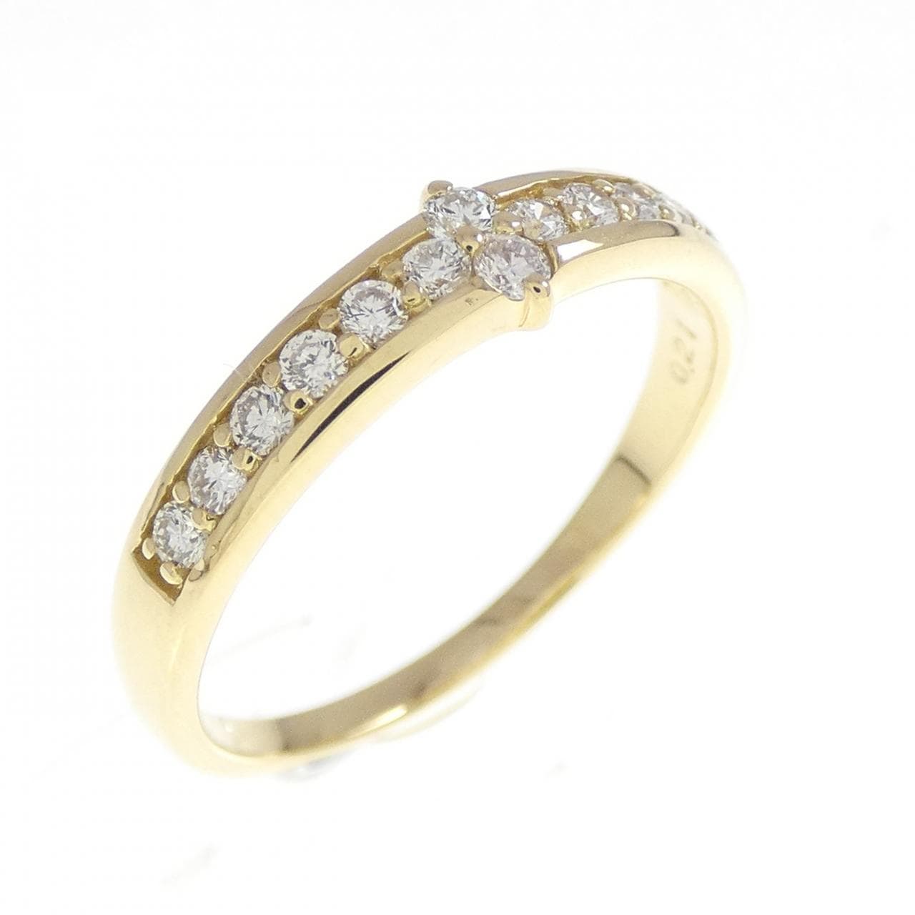 K18YG ダイヤモンド リング 0.21CT