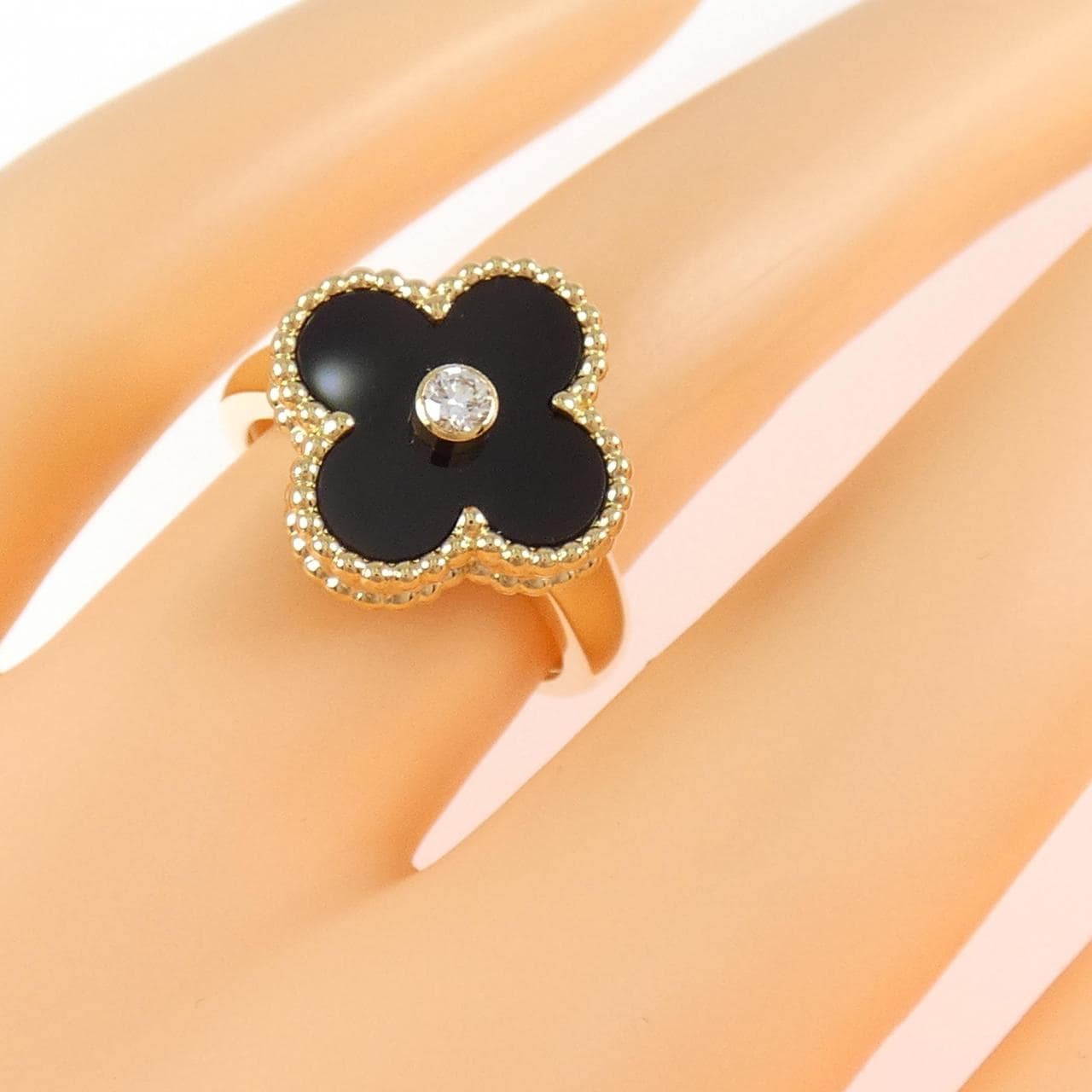 ヴァンクリーフ&アーペル ヴィンテージアルハンブラ リング