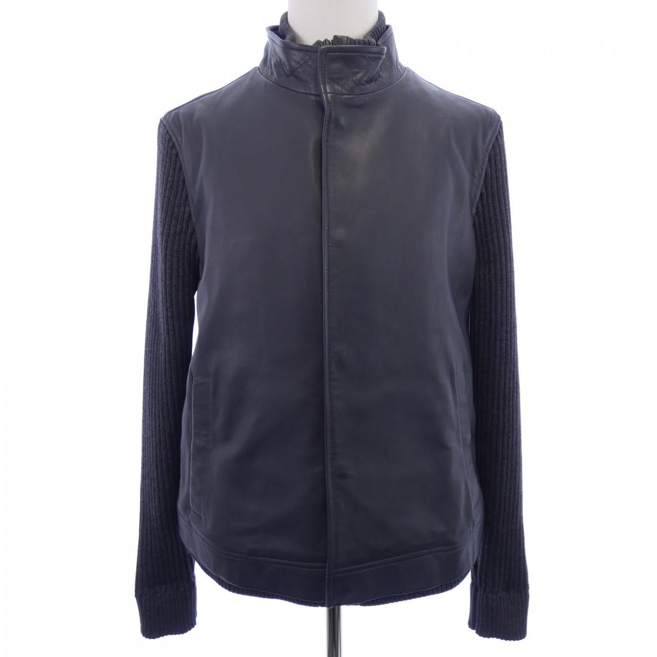 サルヴァトーレフェラガモ SALVATORE FERRAGAMO レザージャケット