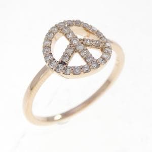 K18PG ダイヤモンド リング 0.23CT