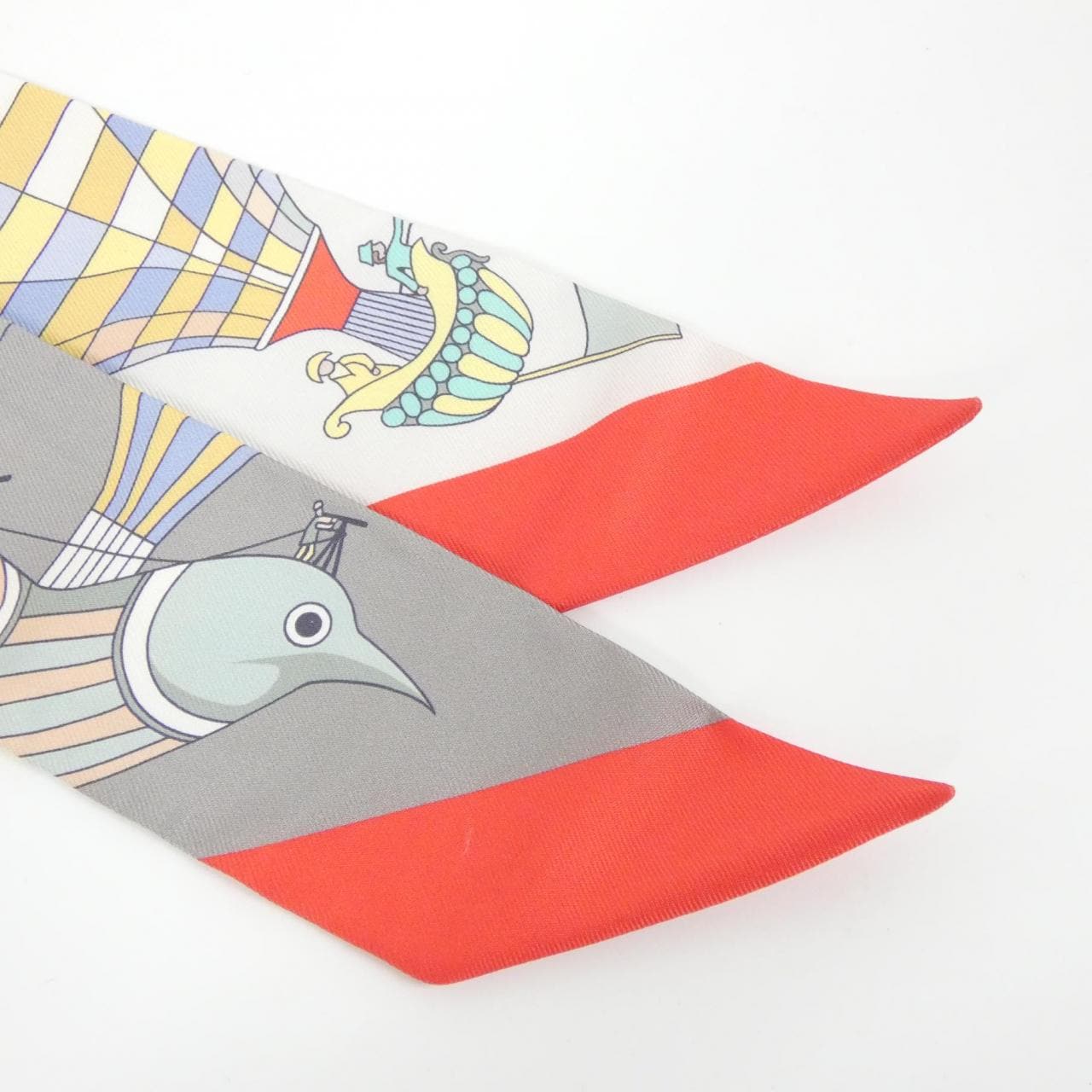 エルメス LES FOLIES DU CIEL ツイリー 061722S スカーフ