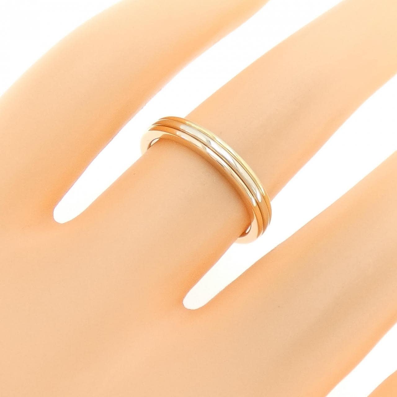 Cartier three gold wedding ring