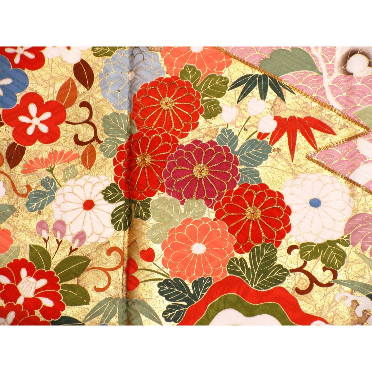 振袖【吉澤織物】吾妻徳穂　きもの・長襦袢　２点セット