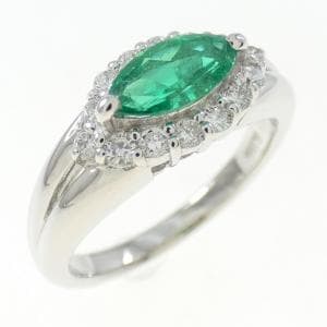 PT エメラルド リング 0.48CT
