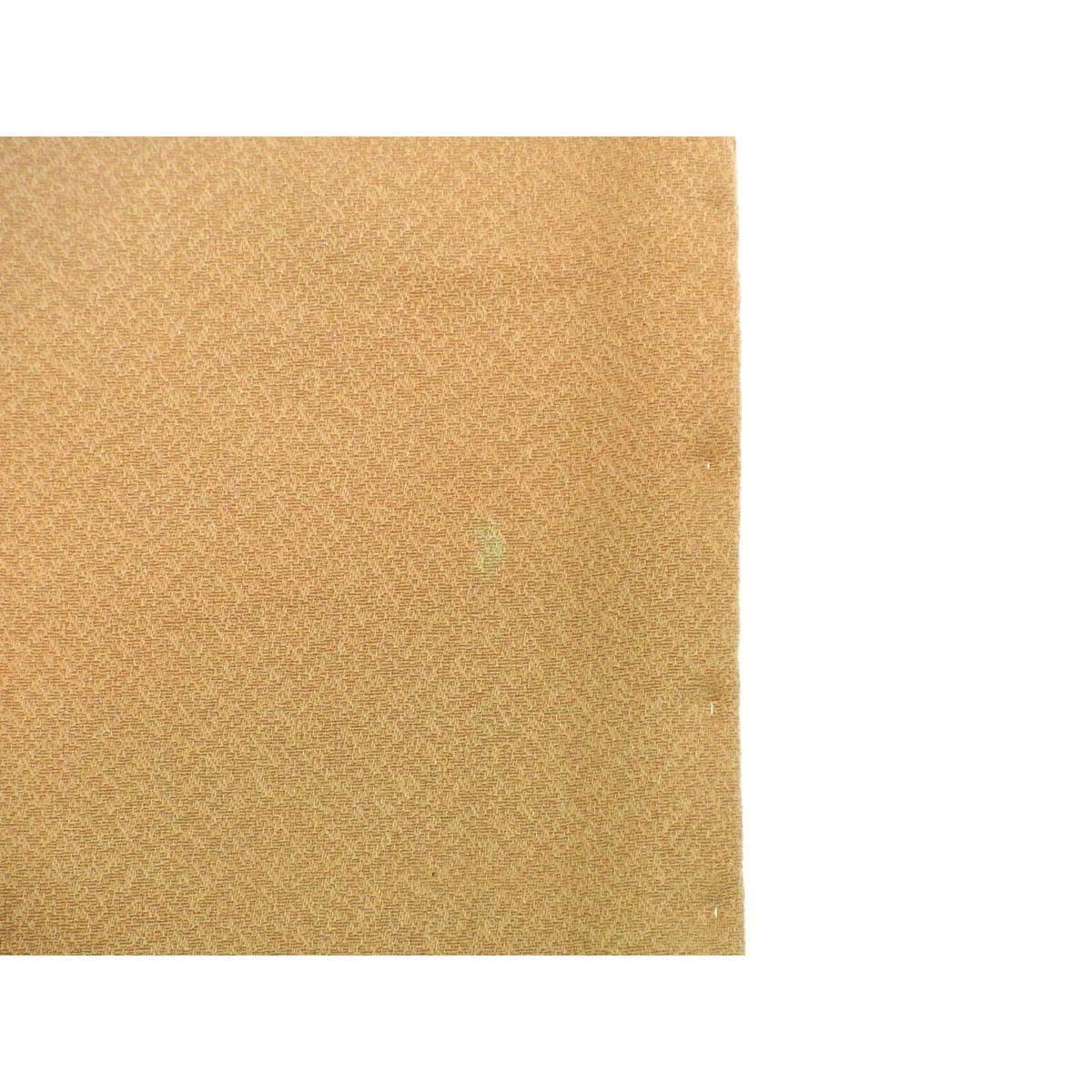 訪問着　縫取ボカシ染　五本骨扇