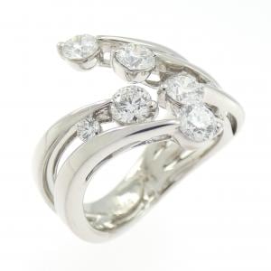 750WG ダイヤモンド リング 1.21CT