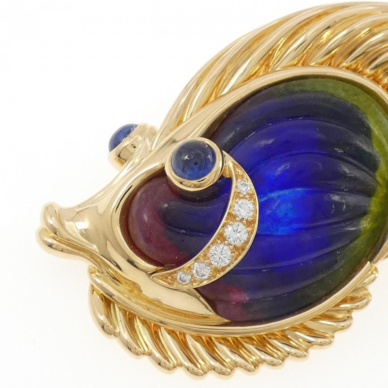 ピアジェ カラーストーン ブローチ