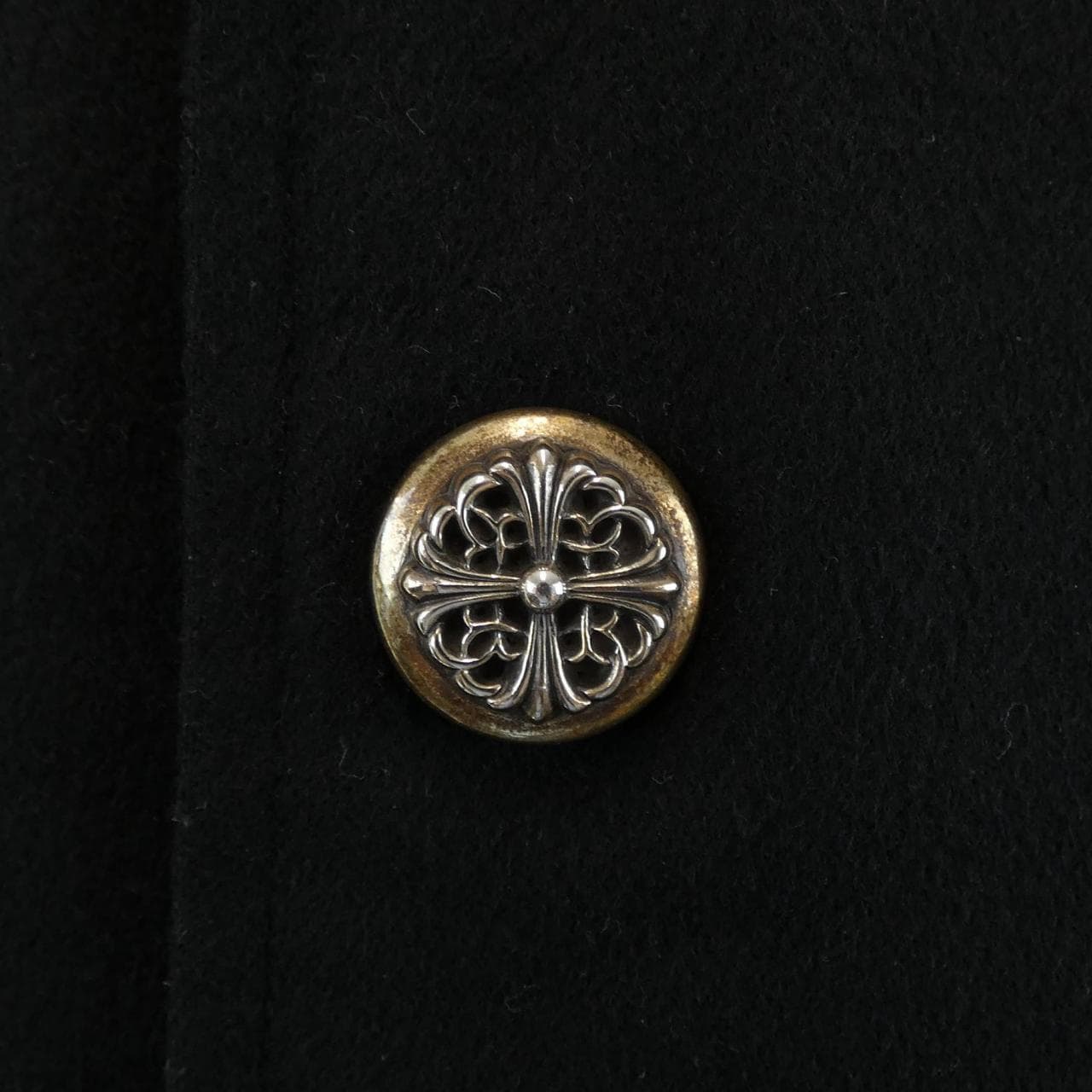 クロムハーツ CHROME HEARTS レターマン LETTERMAN CHマルチレザーパッチ　レザースリーブ 2225-304-9840 スタジャン