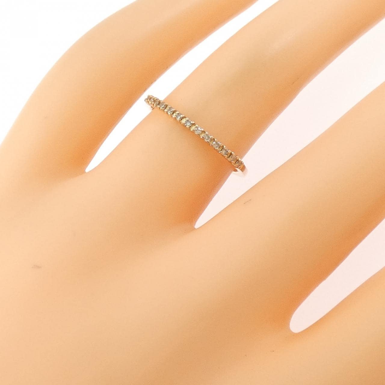 アガット ダイヤモンド リング 0.08CT