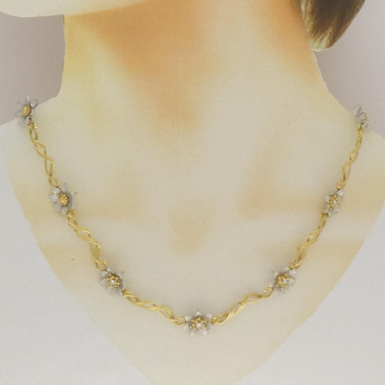 アズ タイム ダイヤモンド ネックレス