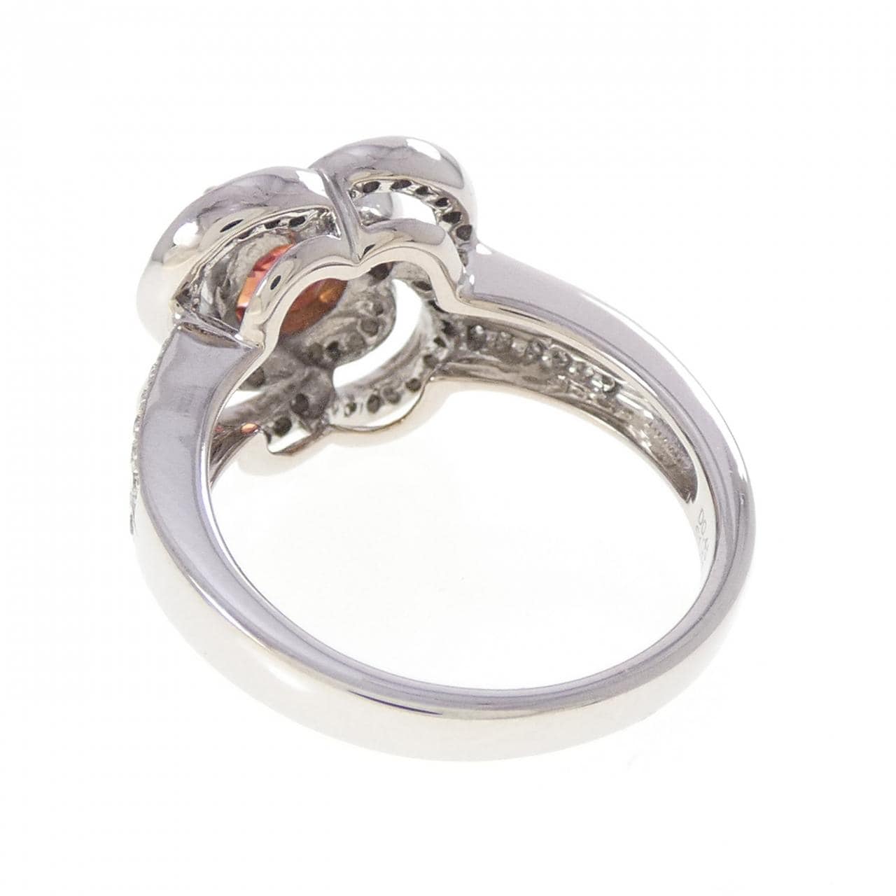 K18WG サファイヤ リング 1.11CT