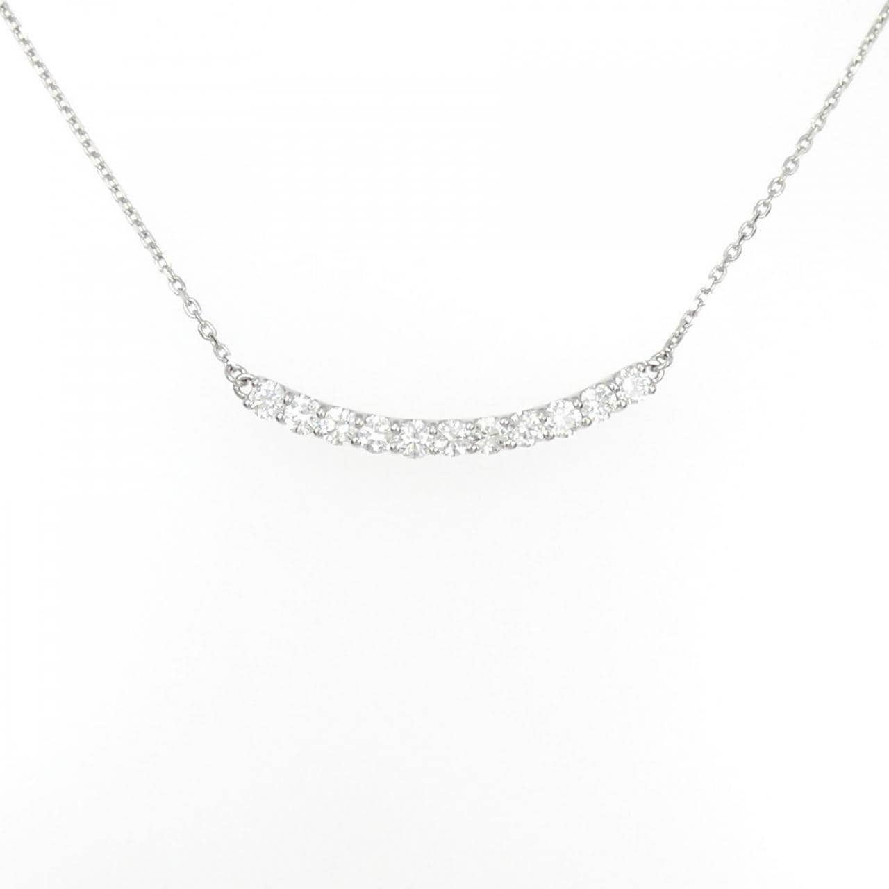 [BRAND NEW] PT Diamond Necklace 0.702CT
