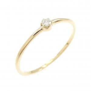 【リメイク】K18YG ダイヤモンド リング 0.03CT