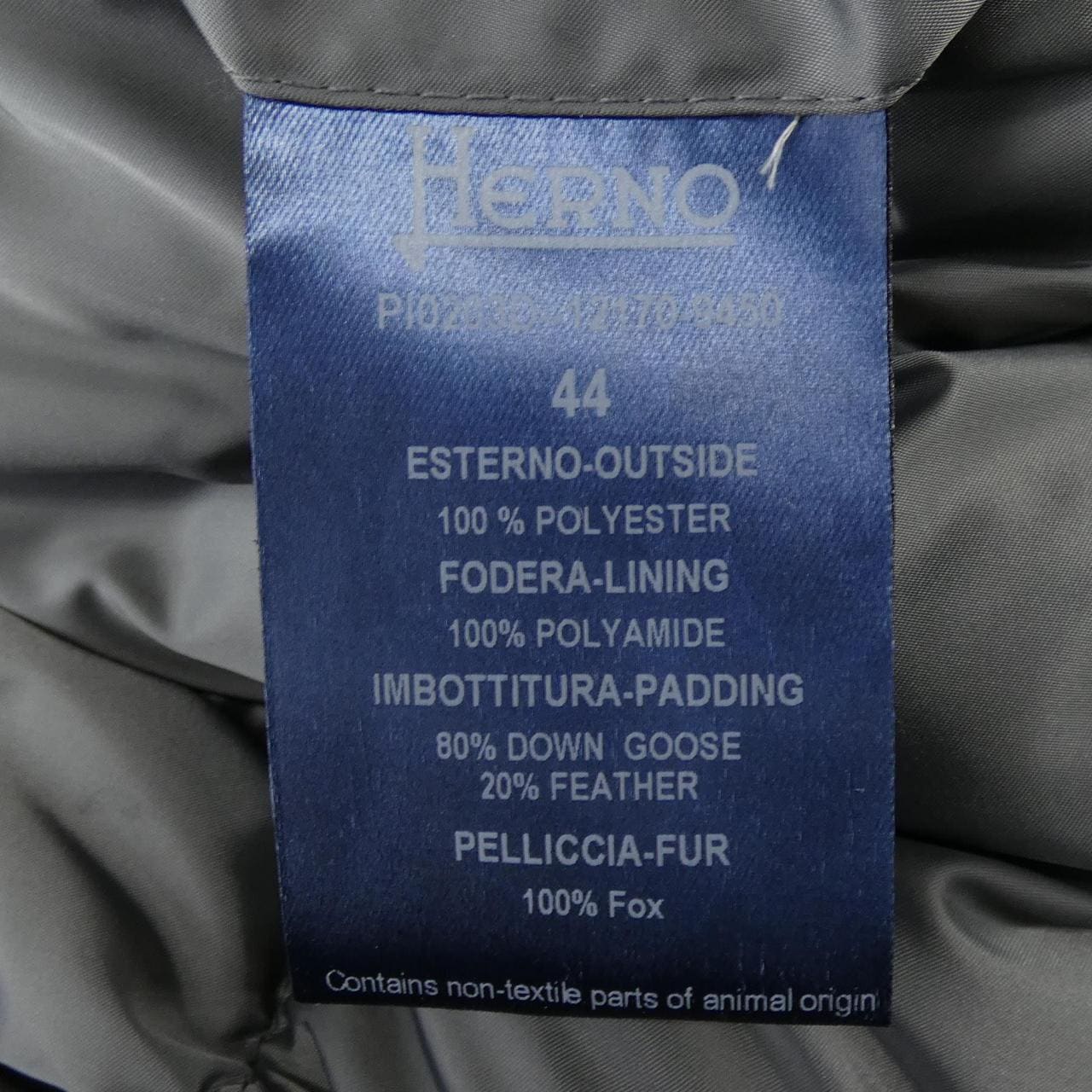 ヘルノ Herno PI0203D ダウンコート