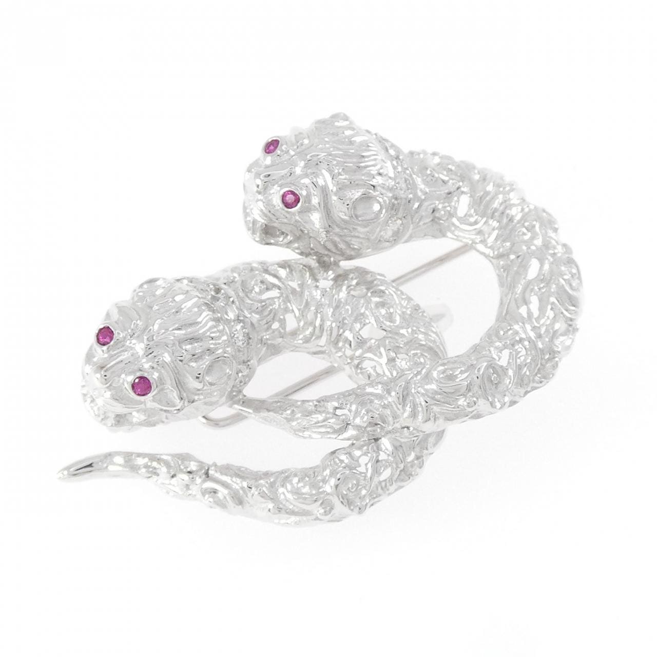 イリアス･ララウニス  ルビー ブローチ 0.08CT