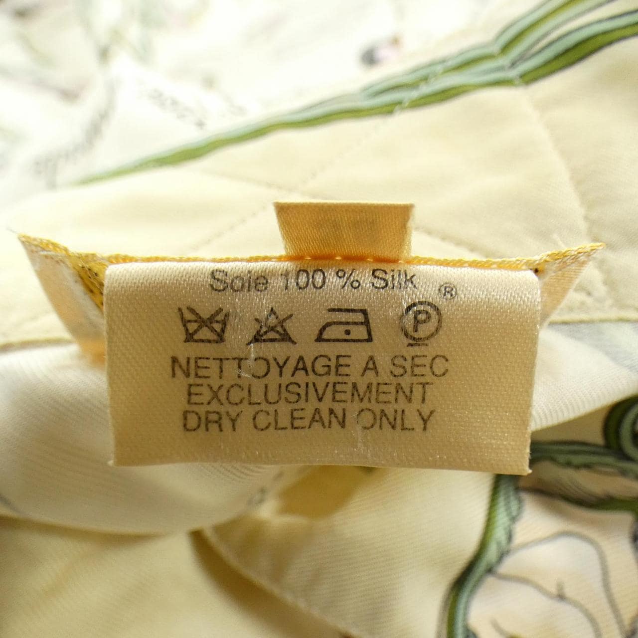 【ヴィンテージ】エルメス HERMES TRAITE DES ARMES ツイルレーヌ. シャツ