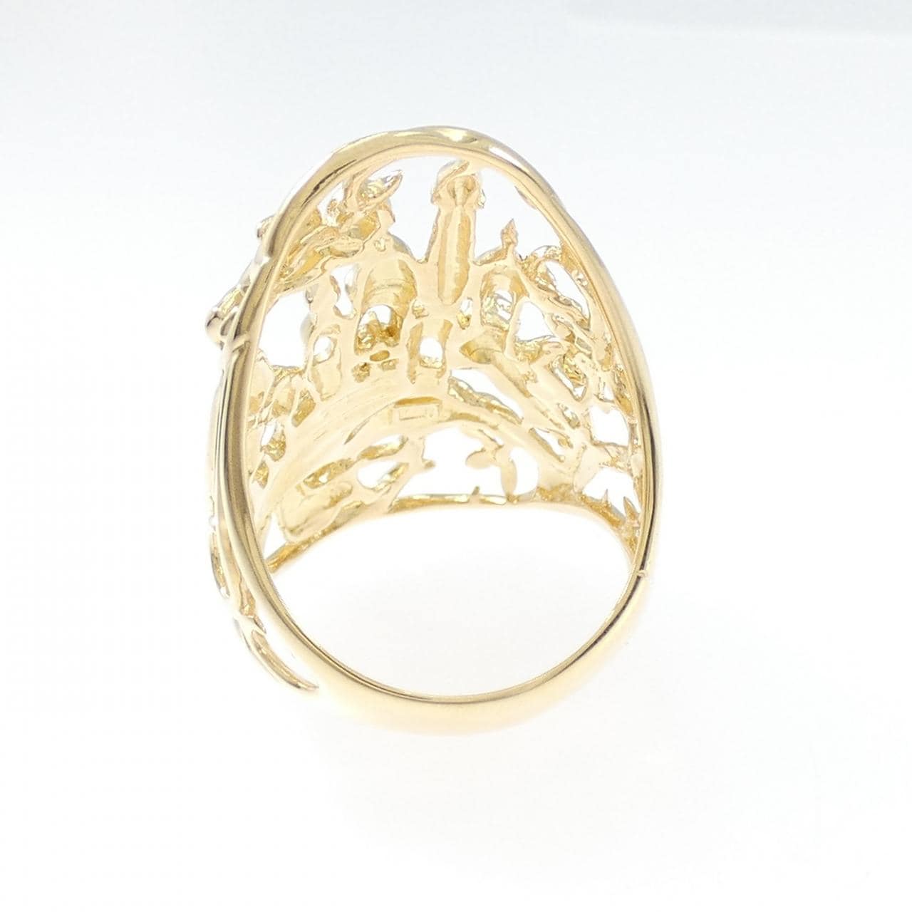 K18YG ダイヤモンド リング