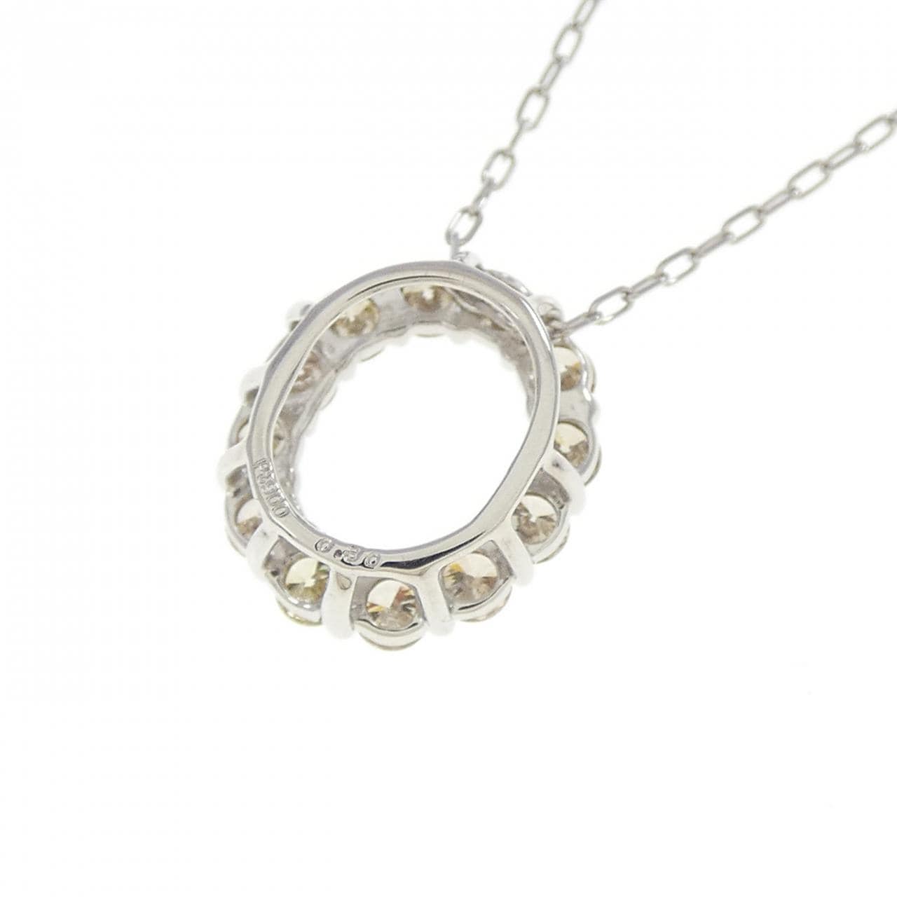 PT900/PT850 ダイヤモンド ネックレス 0.30CT