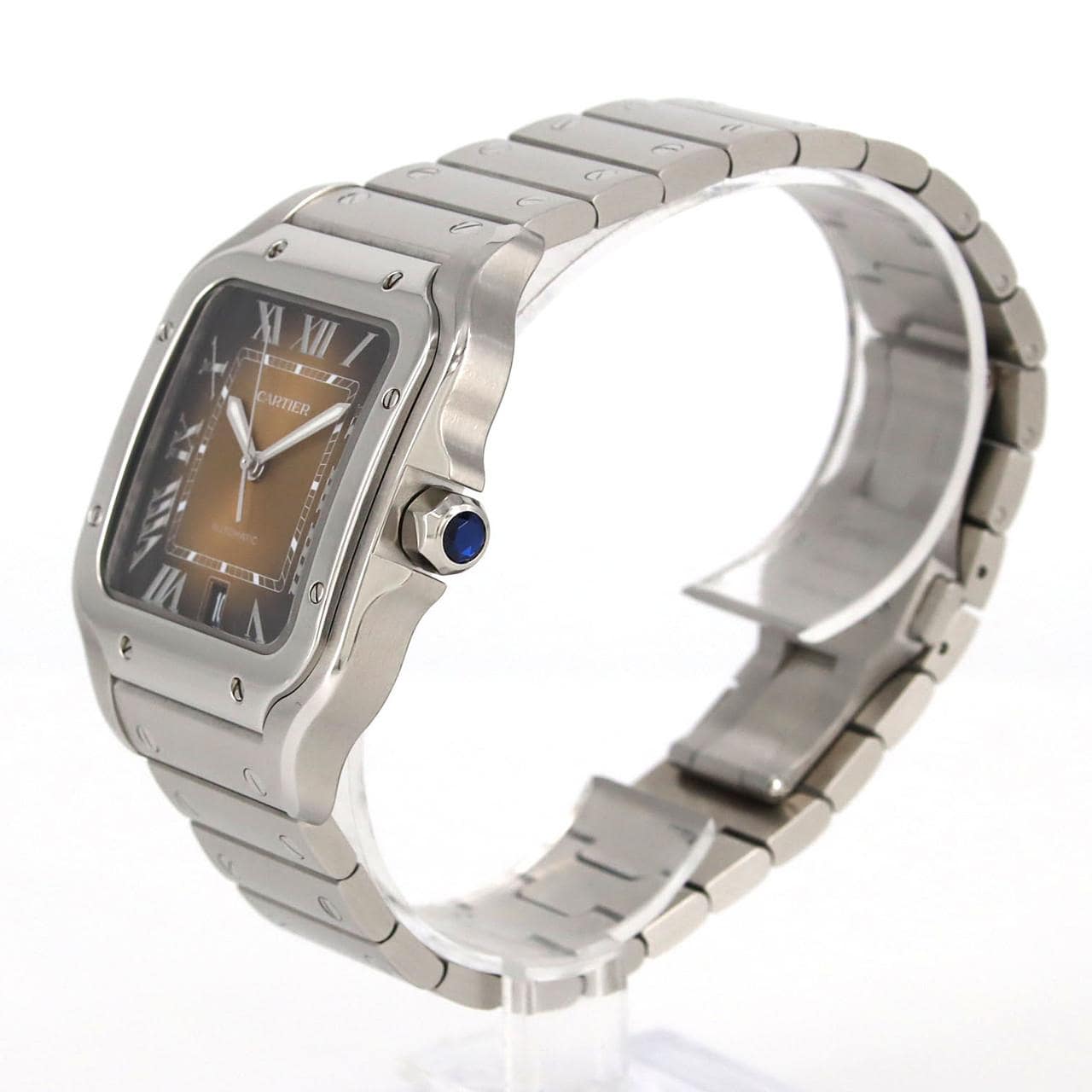 【ノーメンテナンス還元価格】カルティエ サントス･ドゥ･カルティエLM WSSA0064 SS 自動巻