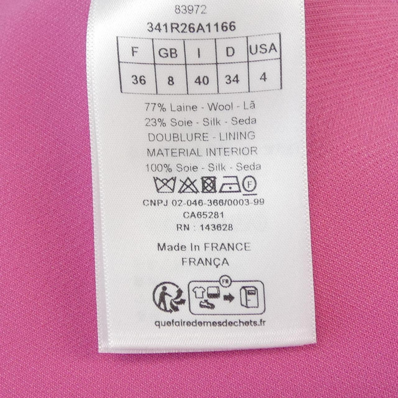 クリスチャンディオール CHRISTIAN DIOR 341R26A1166 ワンピース
