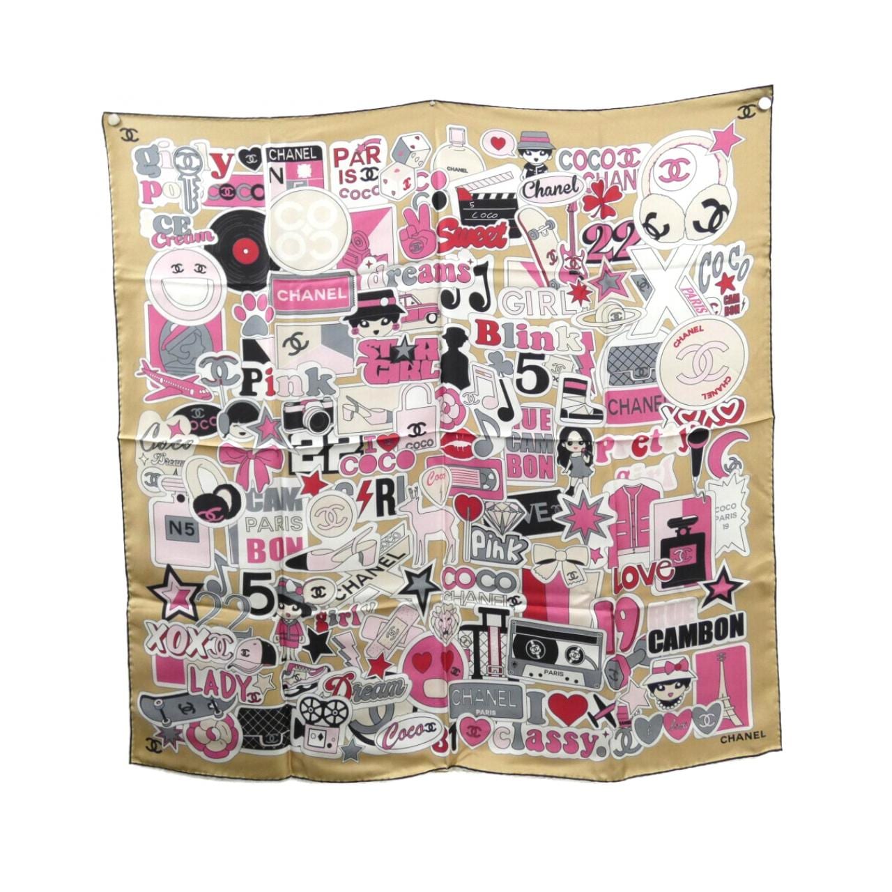 【未使用品】シャネル AAB302 スカーフ