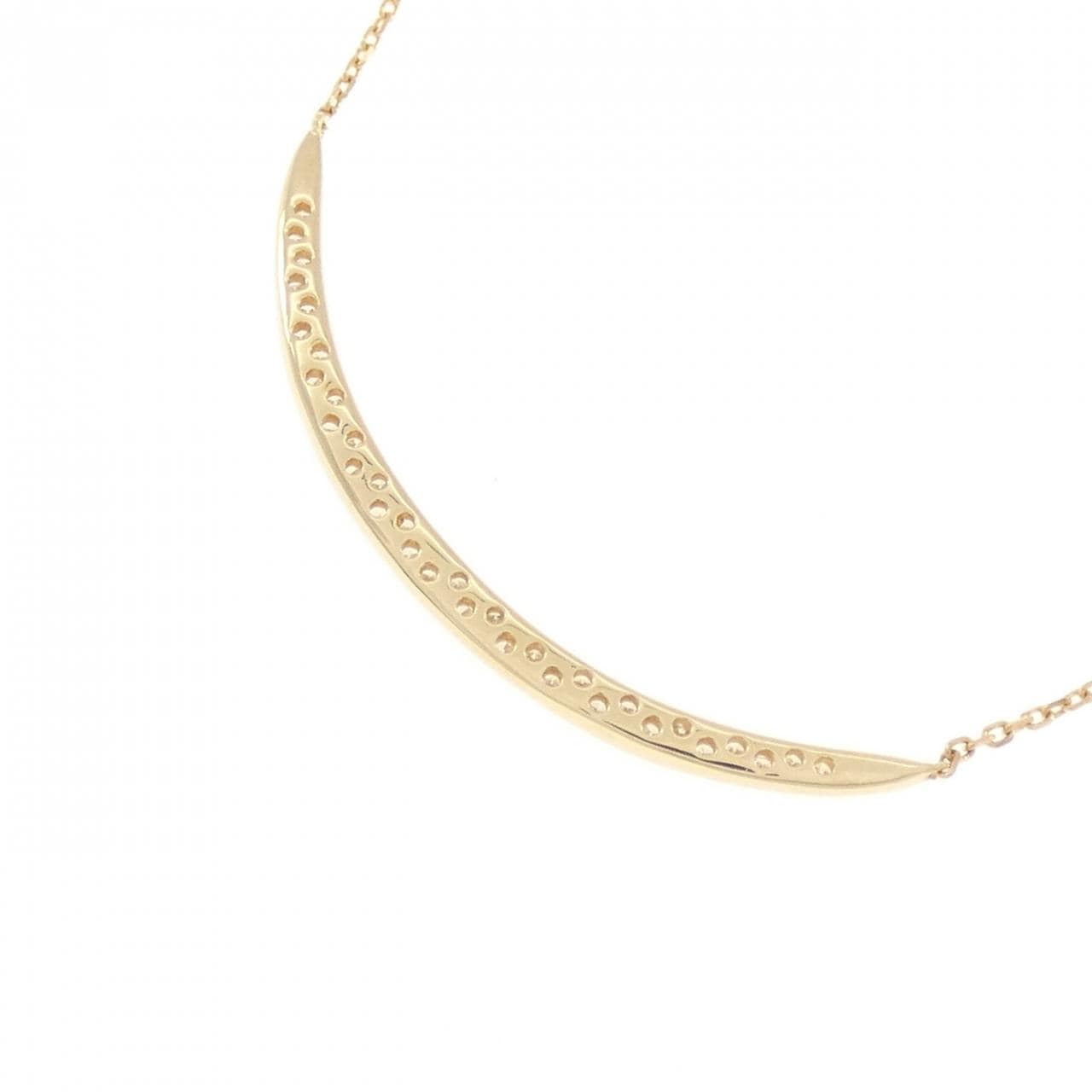 アガット ダイヤモンド ネックレス 0.06CT