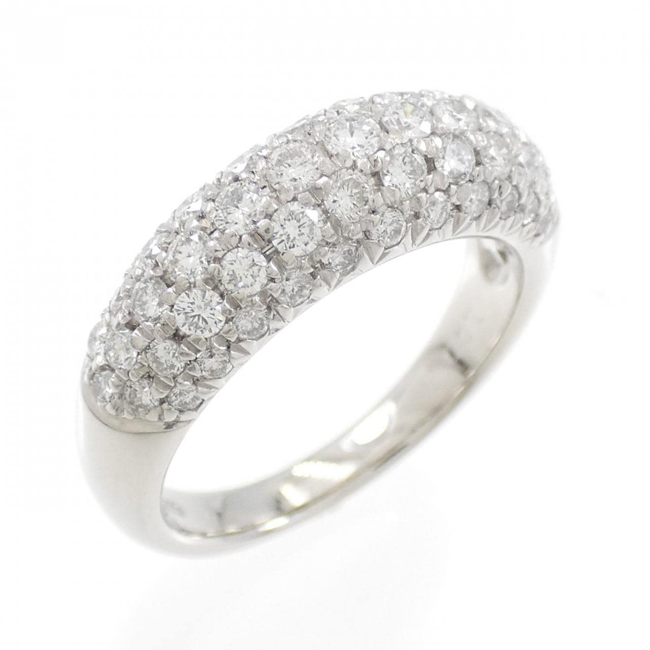 PT Pave Diamond Ring 1.00CT