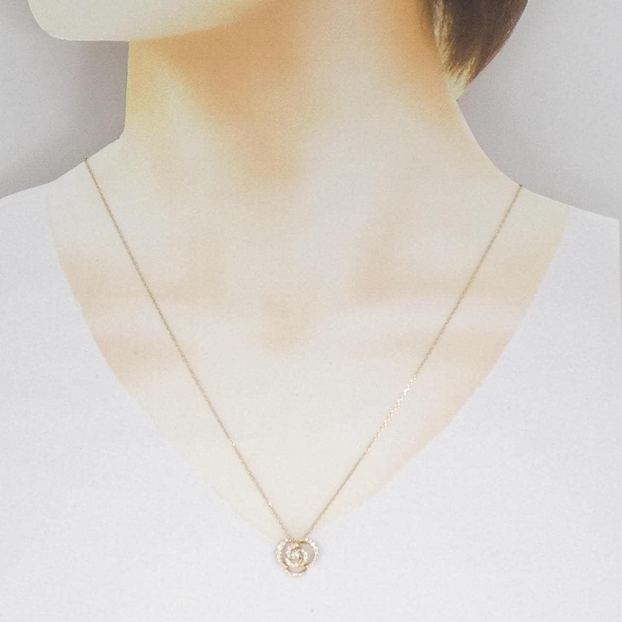 ヴァンドーム ダイヤモンド ネックレス 0.23CT